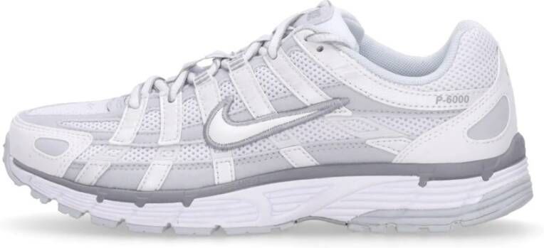 Nike Metallic Lage Schoen met Vetersluiting White Dames