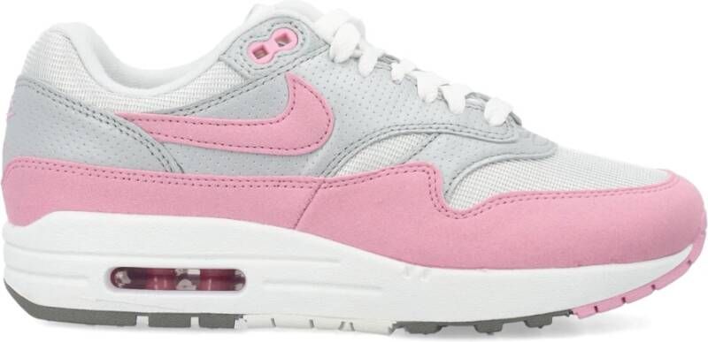 Nike Metallic Pink Air Max 1 Sneakers Multicolor Dames