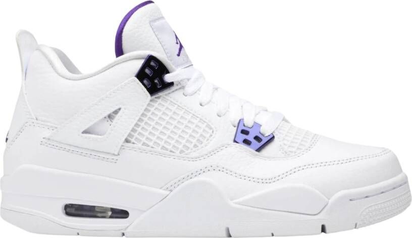 Nike Metallic Purple Air Jordan 4 Beperkte Oplage White Heren