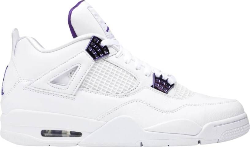 Nike Metallic Purple Air Jordan 4 Limited Edition White Heren