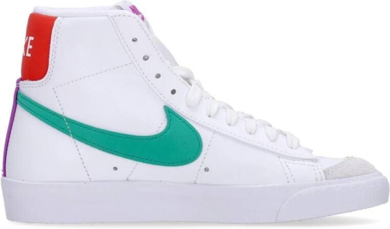 Nike Mid 77 Women's Hoge Sneaker Wit Groen Rood White Dames