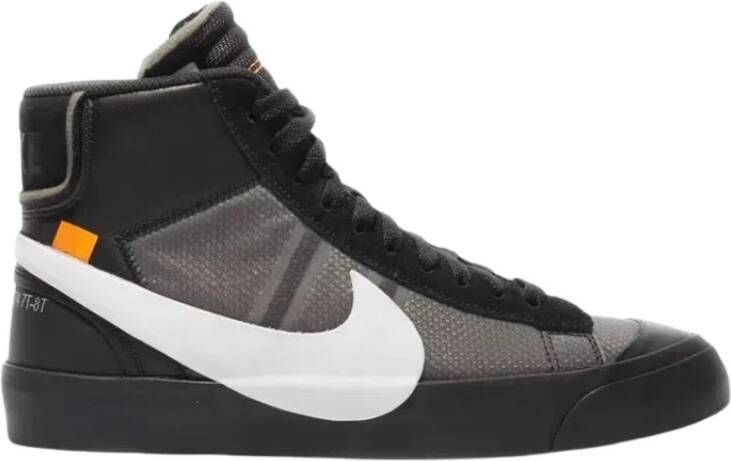 Nike Mid Off-White Grim Reaper Sneakers Black Heren