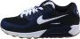 Nike Midnight Navy Air Max 90 Sneakers Blue Heren - Thumbnail 1