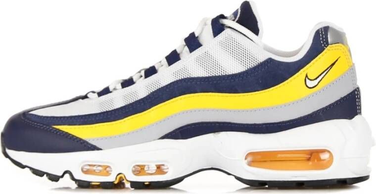 Nike Air Max 95 Essential Heren Schoenen Blue Leer Textil