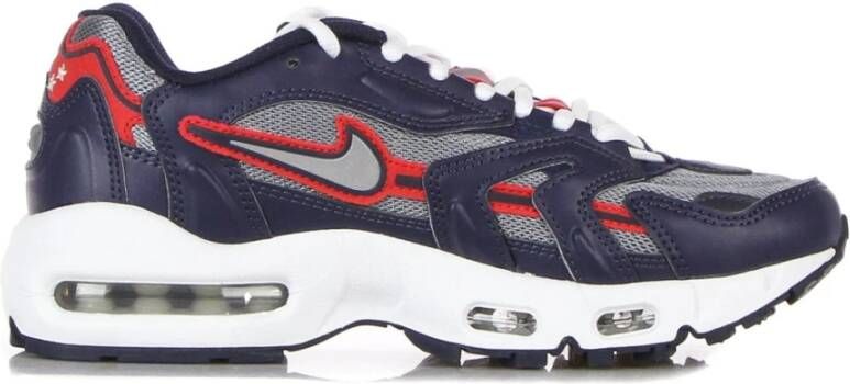 Nike Midnight Navy Low-Top Sneaker met Air Max Multicolor Heren