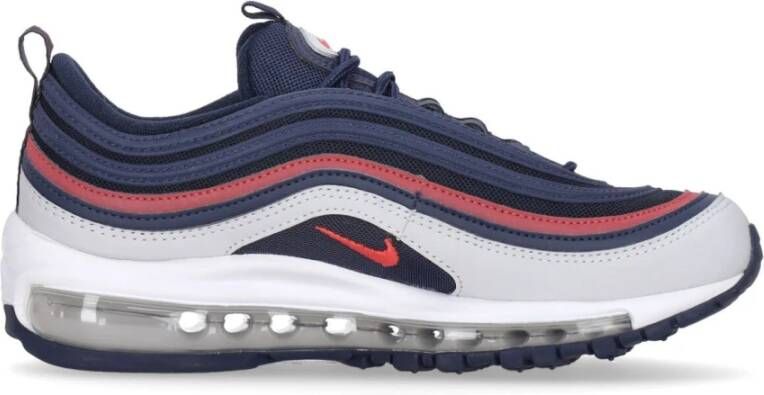 Nike Midnight Navy Track Red obsidian Lage Schoen Multicolor Heren