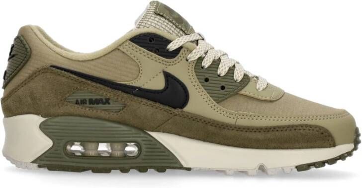 Nike Neutrale olijf Lage schoen met Air Max 90 Stijl Green Heren