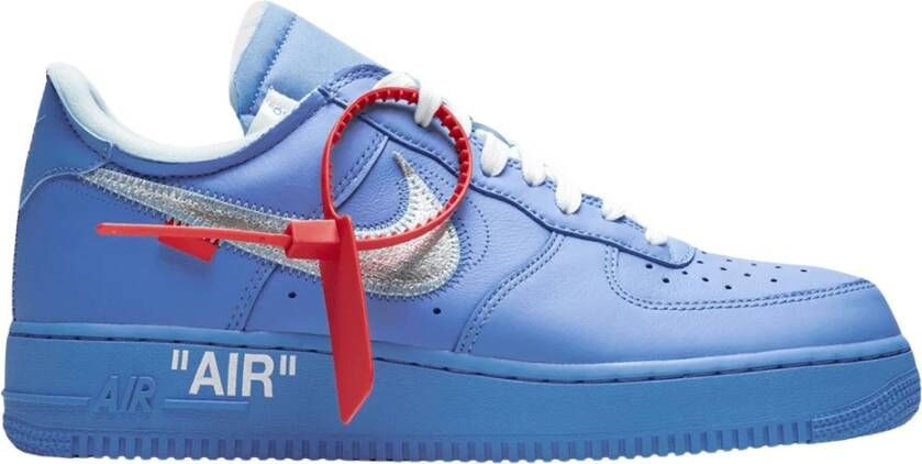 Nike Off-White University Blue MCA Beperkte Editie Blue Heren