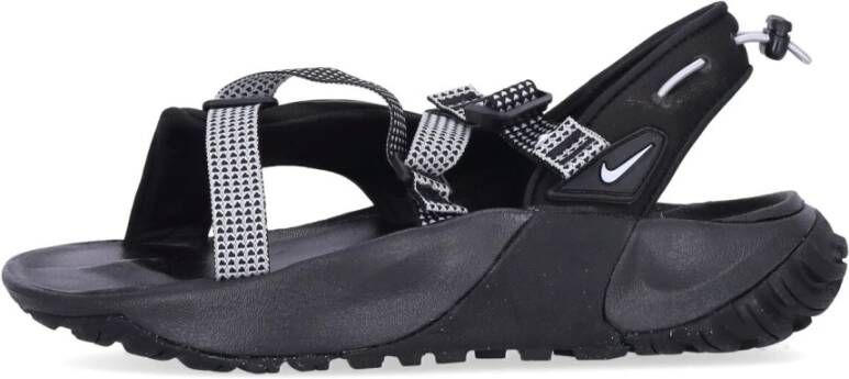 Nike Oneonta Sandal Zwart Wolf Grijs Puur Platina Black Heren