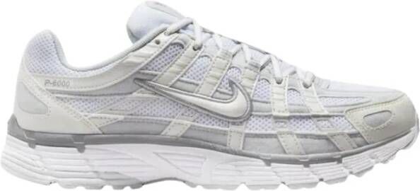 Nike P-6000 Summit White Pure Platinum Sneakers Gray Heren