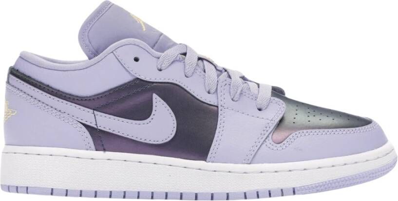 Nike Paarse Air Jordan 1 Lage Editie Purple Heren