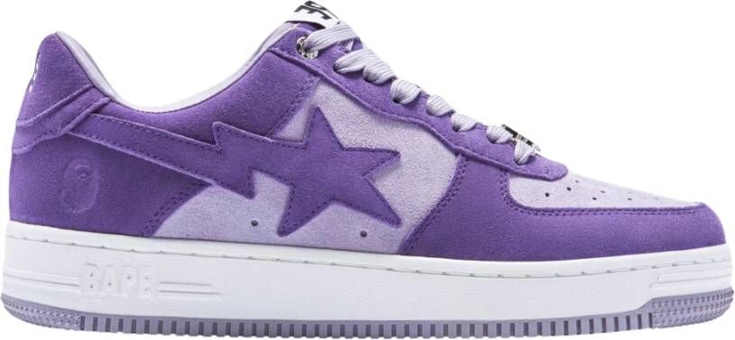 Nike Paarse Suède Limited Edition Sneakers Purple Heren