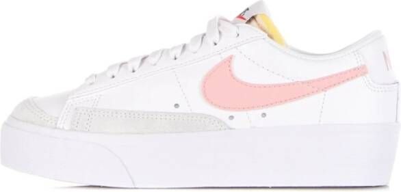 Nike Platform Lage Sneaker voor Dames White Dames