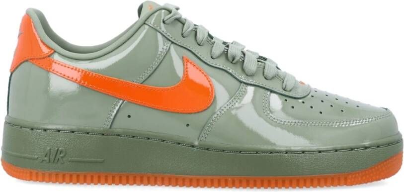 Nike Premium Air Force 1 Sneakers Green Heren