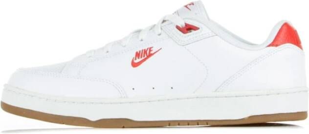 Nike Premium lage schoen in wit rood bruin White Heren