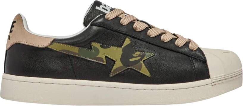 Nike Premium Zwart Beige Skull Sta Sneakers Black Heren