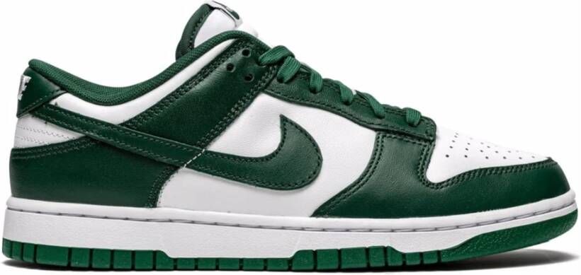 Nike Retro Dunk Low Sneakers Green Heren