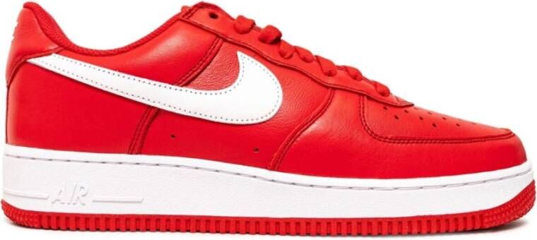 Nike Air Force 1 Low Retro Herenschoenen Rood