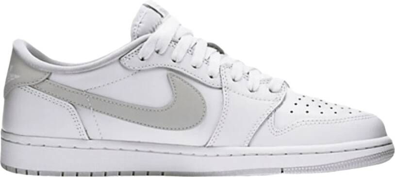 Nike Retro Low Neutral Grey Limited Edition Sneakers White Heren