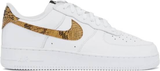 Nike Retro PRM QS Sneakers Wit Goud White Heren