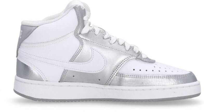 Nike Retro Stijl Mid Basketbalsneaker White Dames