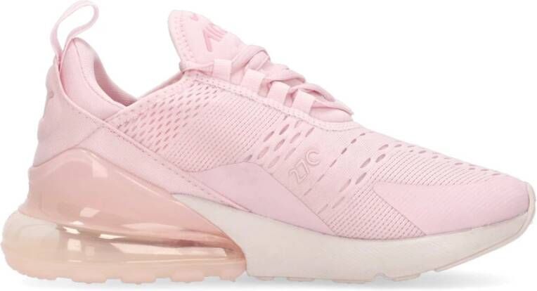 Nike Roze Foam Lage Sneaker met Oversize Air Unit Pink Dames