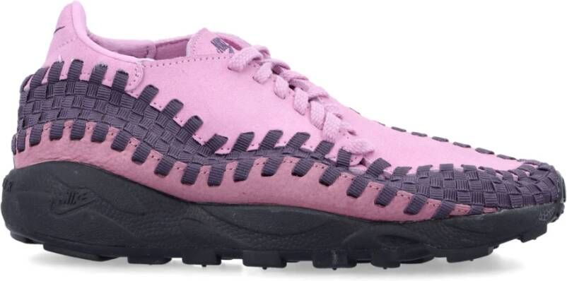 Nike Roze Geweven Sneakers voor Vrouwen Pink Dames