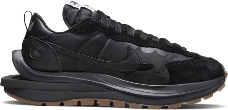 Nike Sacai Vaporwaffle Black Gum Sneakers Black Heren