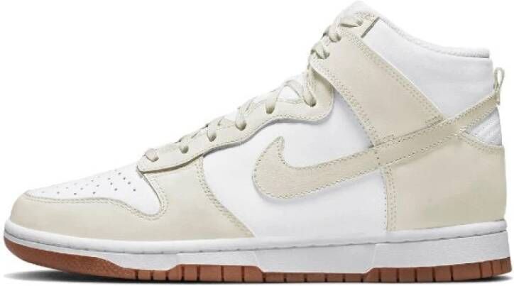 Nike Sail Gum Dunk High Sneakers Wit Heren