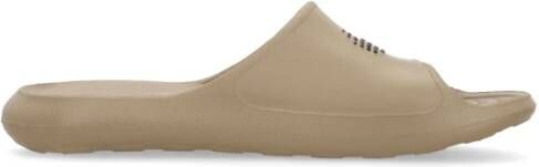 Nike Schuim Slide Slippers Khaki Zwart Beige Heren