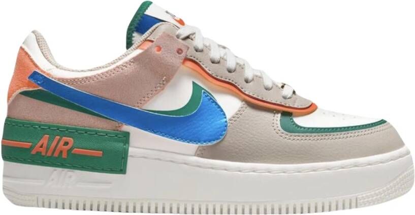 Nike Shadow Sail Signal Blue Green Sneakers Multicolor Dames