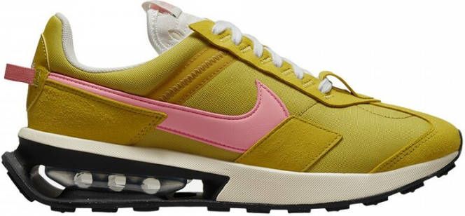 Nike Pre Day LX Sneakers Dark Citron Pink Yellow Dames