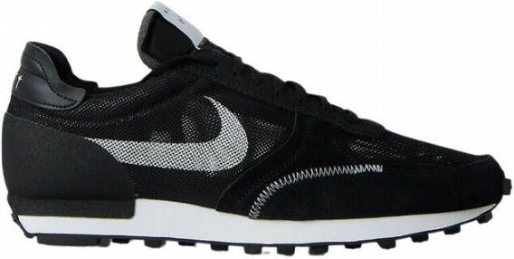 Nike Lage Sneaker Zwart Wit Air Mesh Black Heren