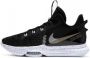 Nike Lebron Witness 5 Black Metallic Silver White Schoenmaat 38 1 2 Basketball Performance Low CQ9380 001 - Thumbnail 2