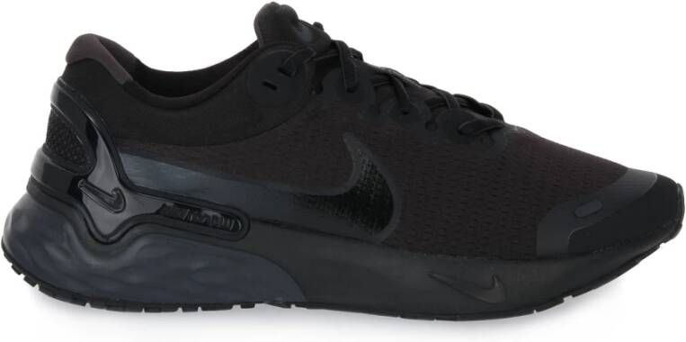 Nike Hoogwaardige leren sneakers Zwart Heren