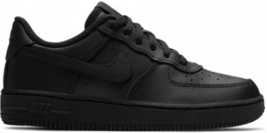 Nike Air Force 1 Low voorschools Schoenen Black Leer Foot Locker