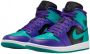 Jordan Zwarte Druif Mid Sneakers Multicolor Dames - Thumbnail 4