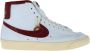 Nike Blazer Mid '77 SE Sisterhood (W) wit- bordeaux rood sneakers hoog DV7003 - Thumbnail 1