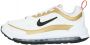 Runner Sneaker Air Max Ap One Lage sneakers Leren Sneaker Dames Wit - Thumbnail 4