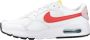 Nike Witte Sportieve Textiel Sneakers Vrouwen White Dames - Thumbnail 6