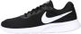 Nike Tanjun Heren Sneakers Sportschoenen Vrijetijds schoenen Zwart DJ6258 - Thumbnail 4