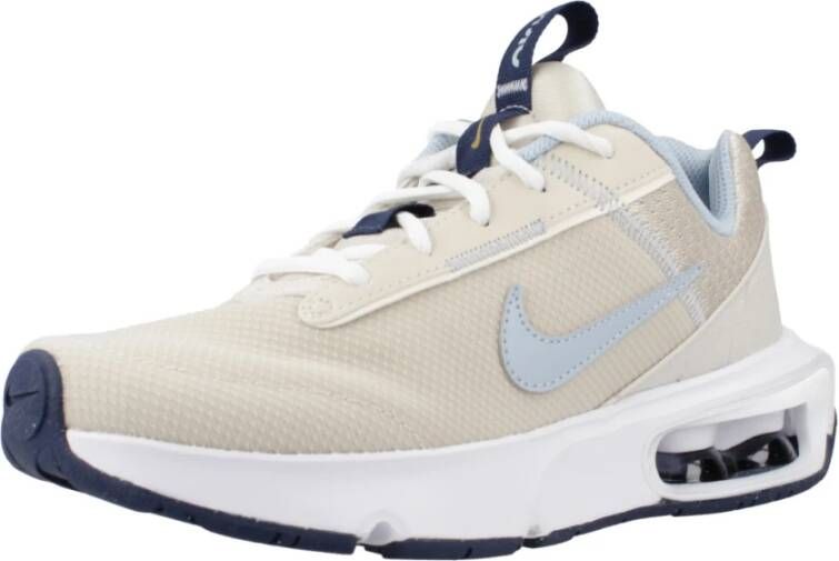 Nike Stijlvolle Interlock Sneakers Beige Dames