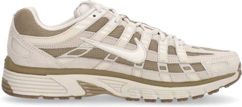 Nike Stijlvolle lage schoen met vetersluiting Beige Heren