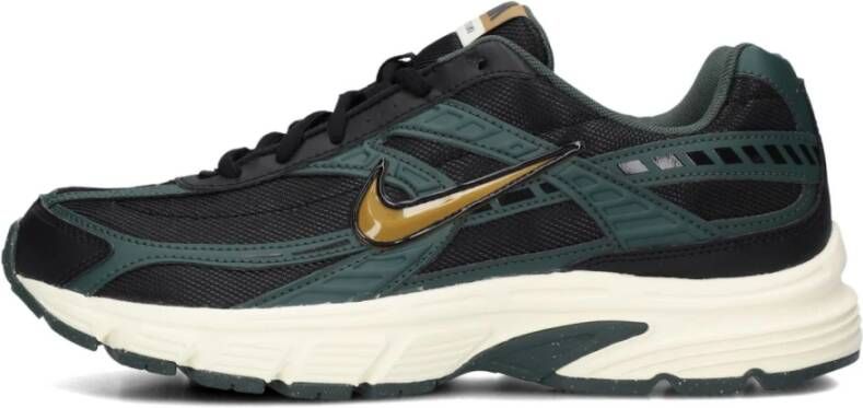 Nike Stijlvolle Lage Sneakers Zwart Groen Black Heren