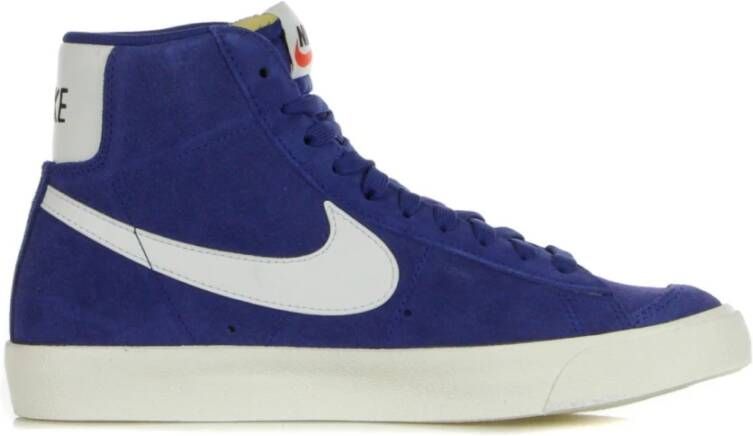 Nike Blazer Mid '77 Heren Schoenen Blue Leer Foot Locker