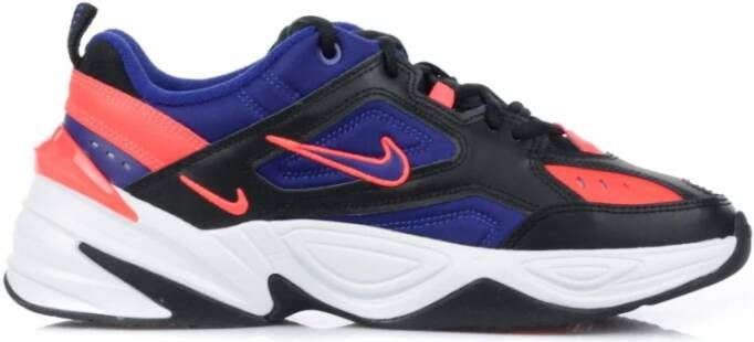 Nike Tekno Lage Schoen Zwart Blauw Rood Heren Black Heren