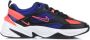 Nike Tekno Lage Schoen Zwart Blauw Rood Heren Black Heren - Thumbnail 1