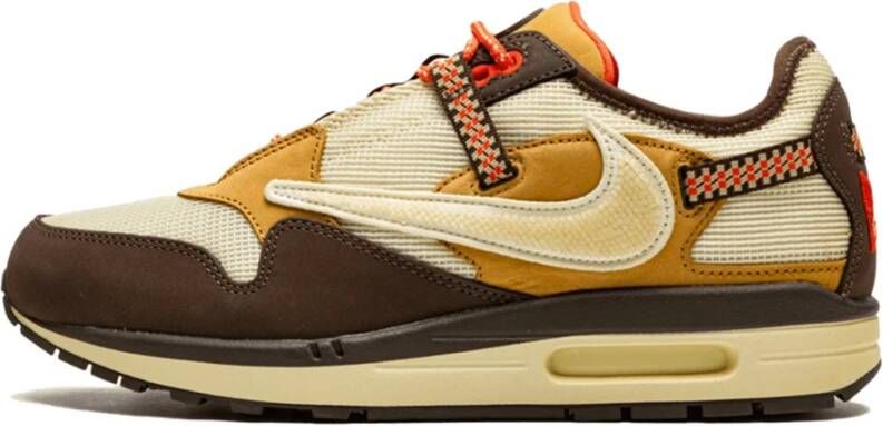 Nike Sneakers Air Max 1 Travis Scott Cactus Jack Baroque Brown