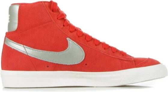 Nike Universiteit Rood Hoge Schoen Red Heren