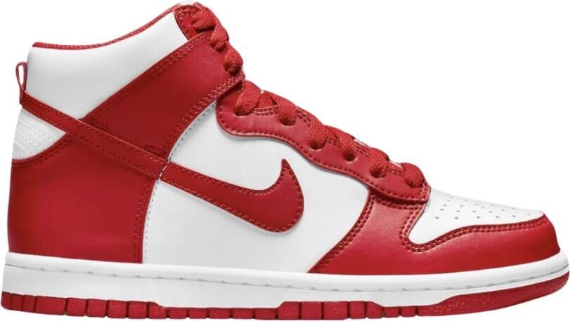 Nike University Red Dunk High Sneaker Red Dames